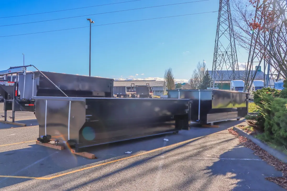Professional dumpster rental and junk removal service in Orchards